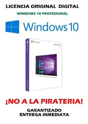 Windows 10 Pro Original Licencia 1 Pc