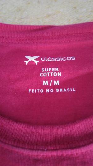 remera para hombre brasileña classicos super cotton talle M