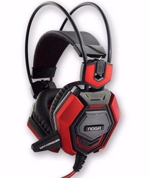 Auriculares Gamer Noga Conquer Headset Pc Potente+microfono