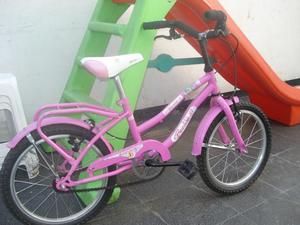 Bicicleta BMX BARBIE- rosa P/niña-rodado 20 excelente