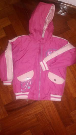 Campera para nena talle 8 abrigada