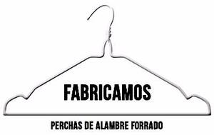 Fabrica de perchas de Alambre forrado ecologicas