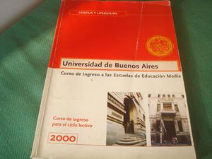 Lengua y literatura Universidad de Buenos Aires