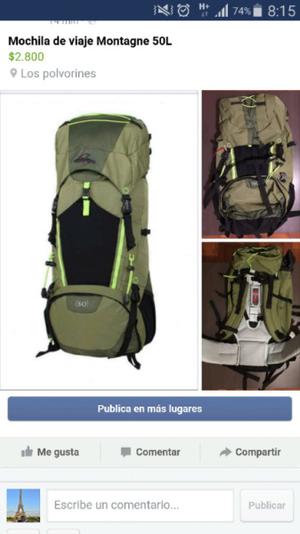 Mochila Montagne 50L