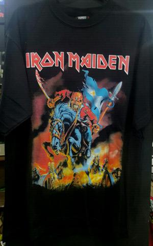 Remera Iron Maiden - León Rock