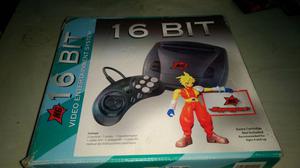 Sega 16 Bits Perfecto con 6 Juegos,en caja con sus