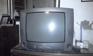 TV Philips 21" con control remoto, excelente estado y