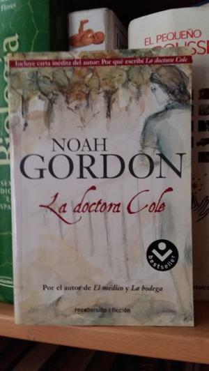 VENDO LIBRO "LA DOCTORA COLE" DE NOHA GORDON (NUEVO)
