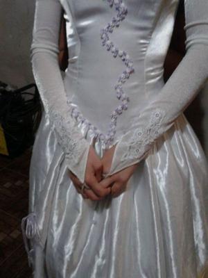 Vestido blanco de 15