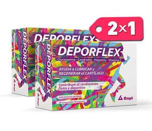 2x1 Deporflex Suplemento Para Runners Glucosamina Condroitin