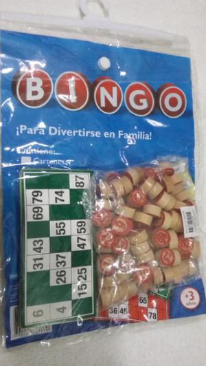 Bingo para divertirse en familia