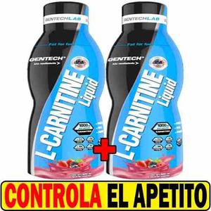 Carnitina Liquid Gentech 100 Ml Quemador Grasas Envio Gratis