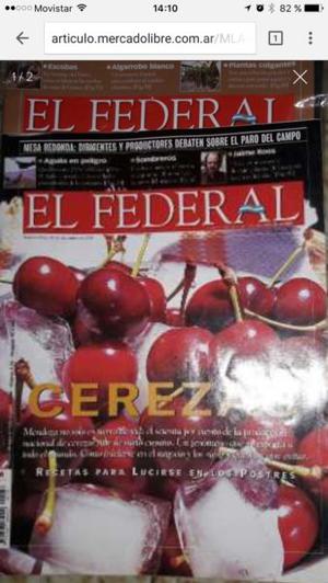 Colección revistas El Federal más de 200 revistas !
