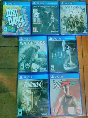 Juegos varios PS4