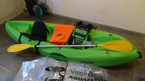 Kayak Samoa Atom c/chaleco Aquafloat todo nuevo