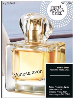 Perfume internacional TODAY "avon"