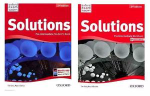 Solutions (2/ed.) - Pre Intermediate - Student's Book + Work