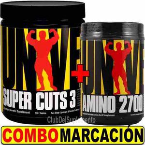 Super Cuts 3 + Amino  Universal Combo Marcacion + Rutina