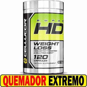 Super Hd Cellucor 120 Cap Quemador Grasa Rutina Envio Gratis