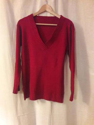 Sweater color rojo