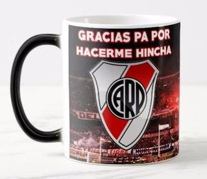 Taza Mágica River Plate En Cajita Importada