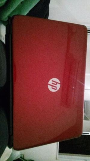 vendo liquido notebook hp roja poco uso modelo 15r132wm