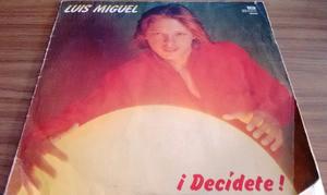 Disco Luis Miguel, Decidete