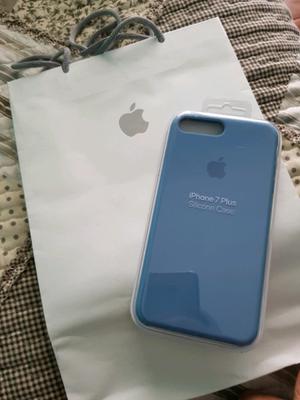 Funda iPhone 7 Plus Silicone Case - Azure