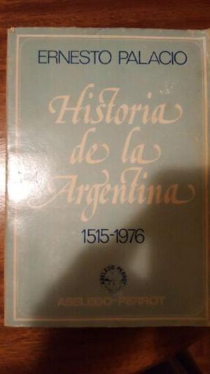 Historia de la Argentina  Ernesto Palacio