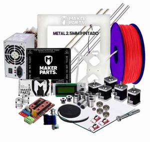 Kit Basico Metal Impresora 3d Makerparts Prusa I3/hephestos