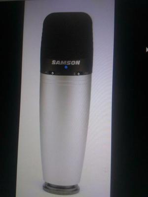 Micrófono Condensador Estudio Samson Co3 Cardioidegold