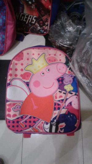 Mochila Peppa pig nueva