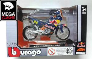 Moto Ktm 450 Rally Dakar Coleccion Esc1:18 C/licencia