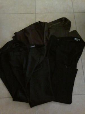Pack x 5 pantalones de vestir de Marca T38 invierno