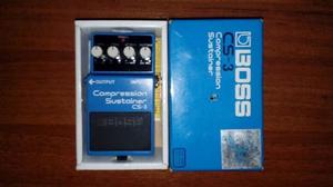 Pedal Boss CS-3 compression sustainer.