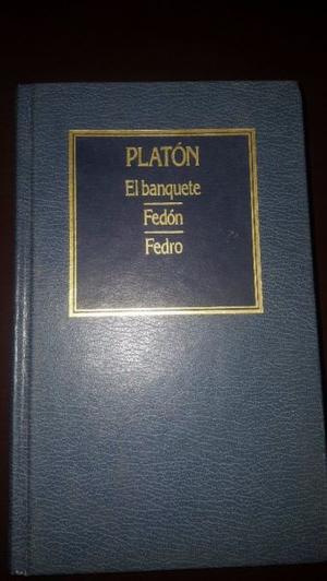 Platón - El banquete - Fedón - Fedro Edit. Orbis