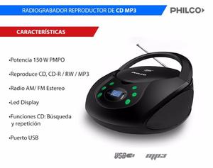 Radiograbador Philco Arpu