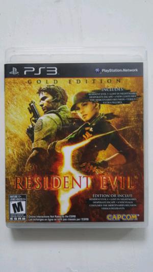 Resident Evil 5 Gold Edition PS3 físico