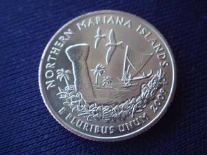 Usa: Quarter Dollar - Estado: Northen Mariana Islands -