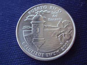 Usa: Quarter Dollar - Estado: Puerto Rico  D - P