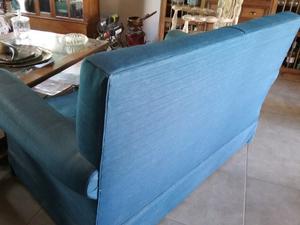 Vendo sillon azul usado