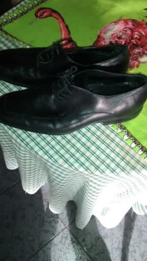 Zapatos de cuero negro n 43