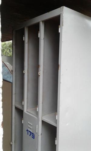 lockers metalico 6 puertas cortas con faltantes