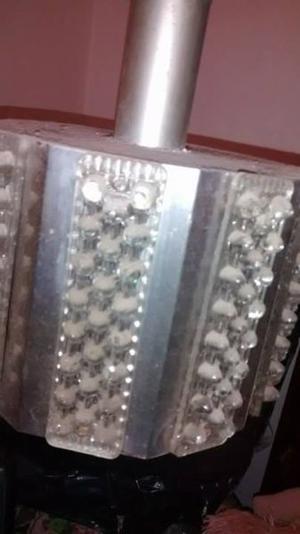 ANTIGÜEDADES / Lámparas colgantes de cristal aluminio
