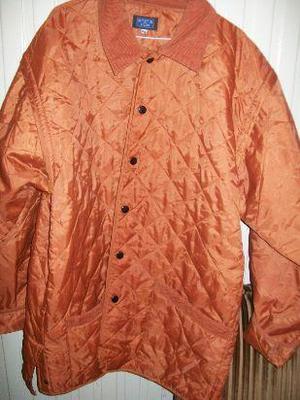 Campera desmontable naranja