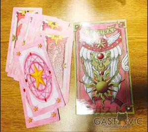 Cartas Sakura Card Captor Caja Libro Clow Gastovic Anime