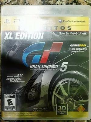 Gran Turismo 5 Xl Edition Ps3 Version 3d Compatible fisico