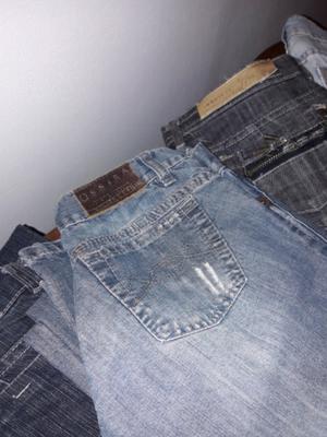 Lote cuatro Jeans Impecables