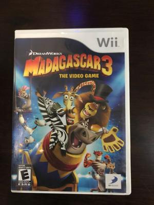 Ningendo Wii Madagascar 3 Original