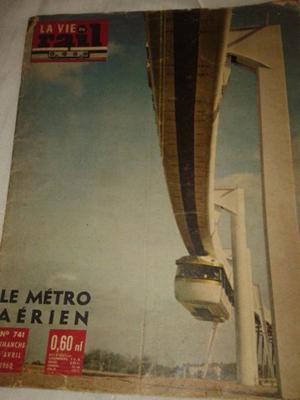 Revista La Vie Rail+la Rute Aerien+idioma Frances+